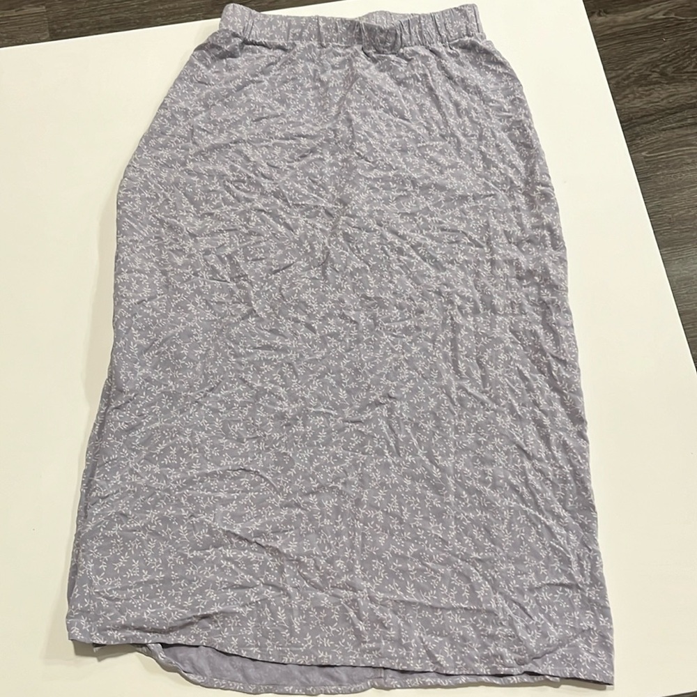 Blue midi skirt from Brandy Melville